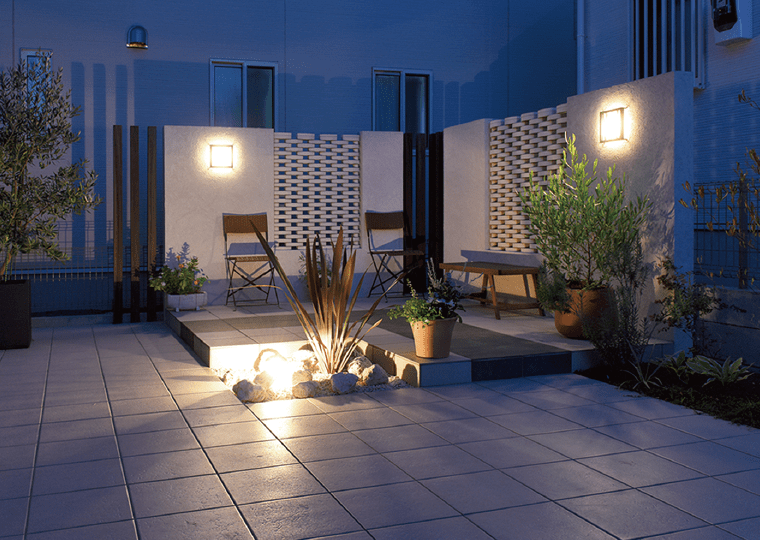 五感で味わう オープンリゾートガーデン 施工事例 エクステリア商品の総合メーカー オンリーワンクラブ