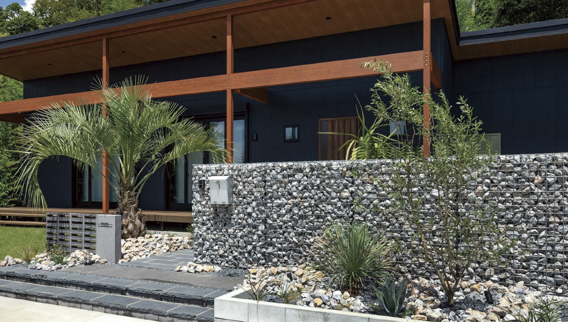 無骨なのにオシャレ！ 遊びごころ満点の「ガビオン」に注目！