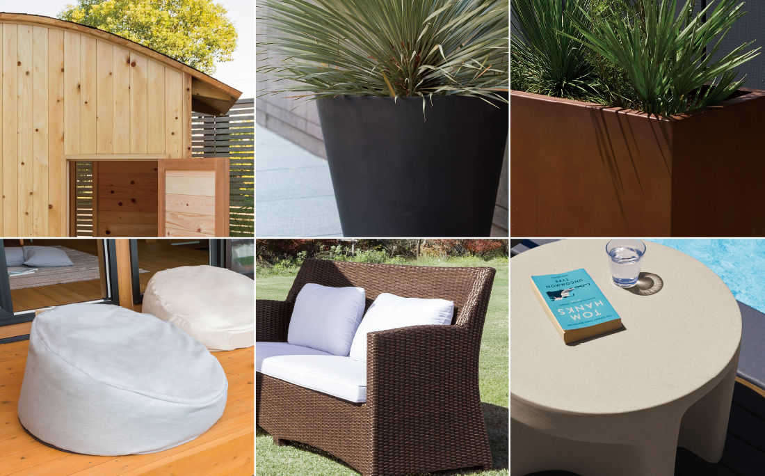 五感で愉しむ、映える素材感。