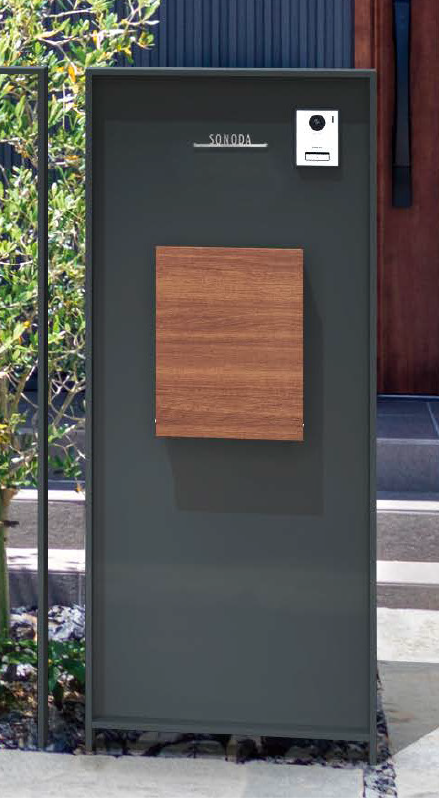 ワンスポットで住まいを格上げする「機能門柱」