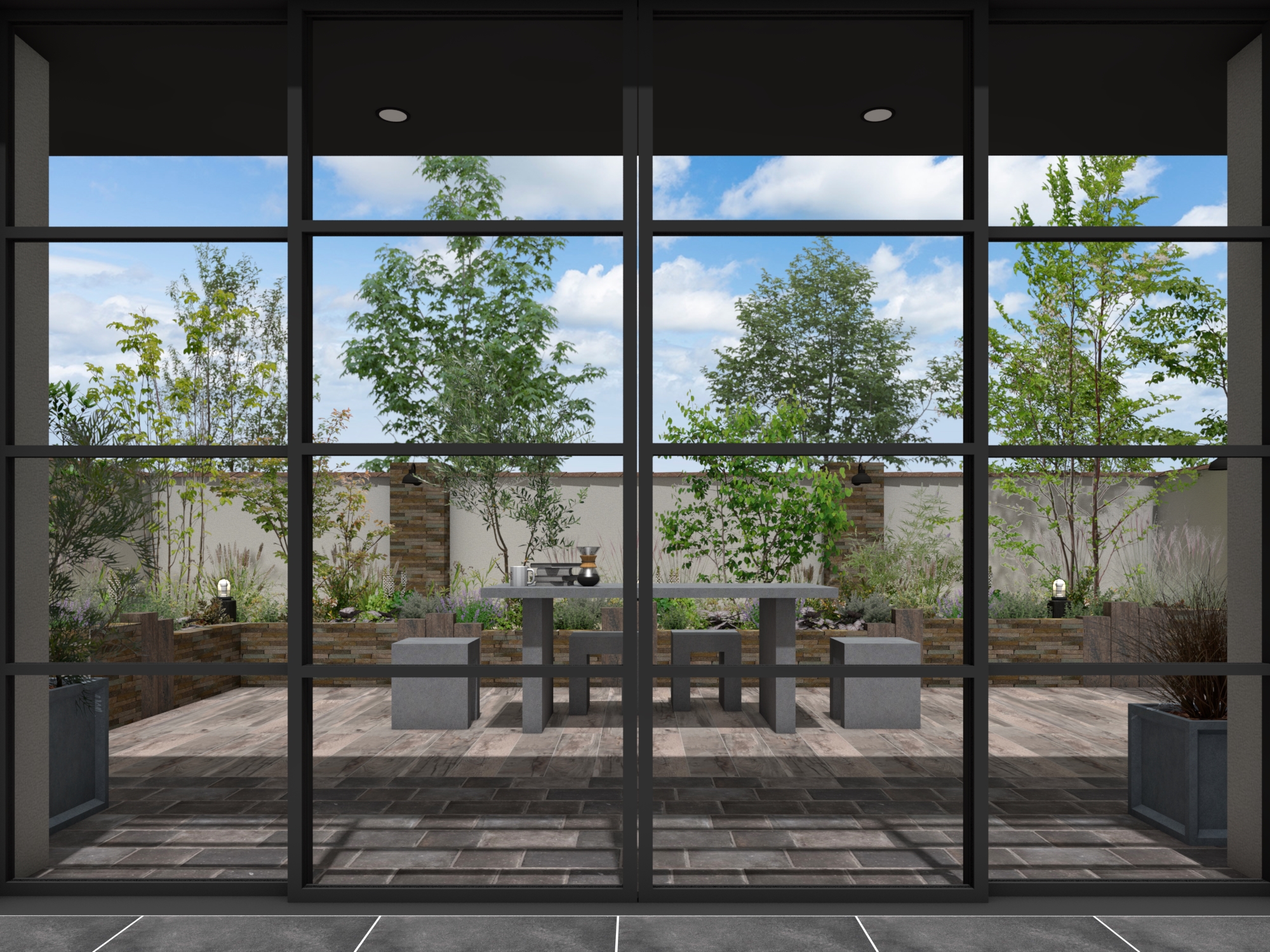 多彩な表情を魅せるナチュラルアンティークガーデン